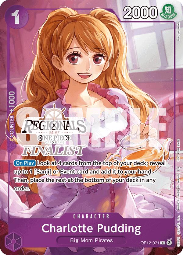 Charlotte Pudding (Regionals Finalist Card Set 26-27) [One Piece Promotion Cards] | Deep Dive Games St. Marys