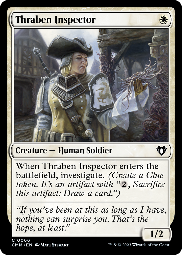 Thraben Inspector [Commander Masters] | Deep Dive Games St. Marys