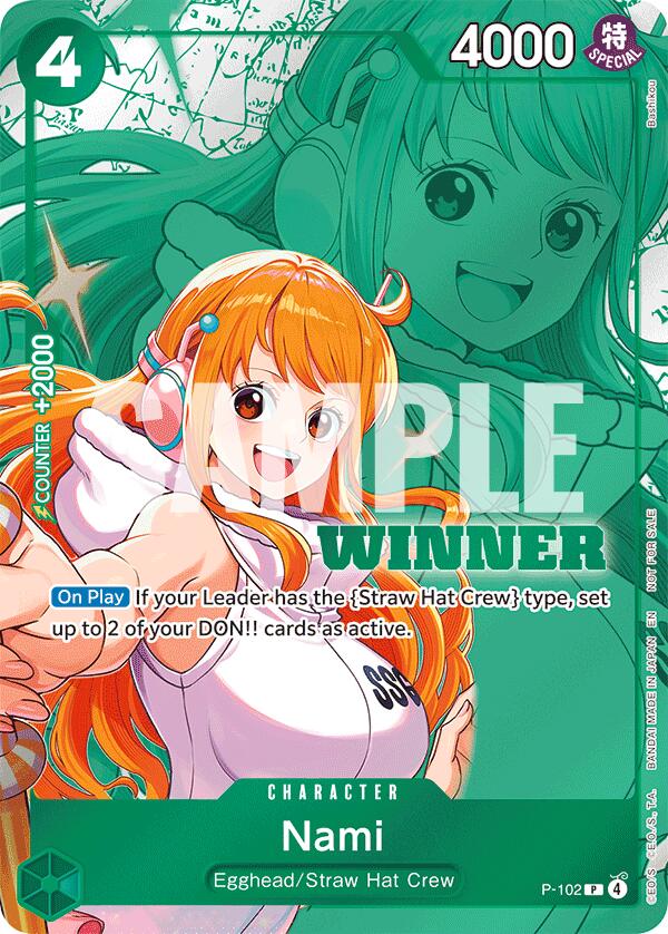 Nami (Winner Pack 2026 Vol. 2) [One Piece Promotion Cards] | Deep Dive Games St. Marys