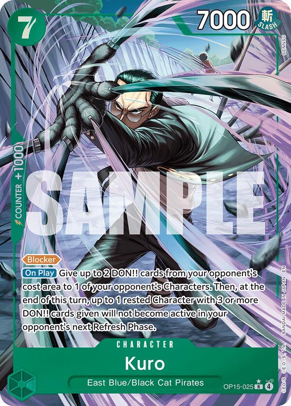 Kuro (Alternate Art) [Adventure on Kami's Island] | Deep Dive Games St. Marys