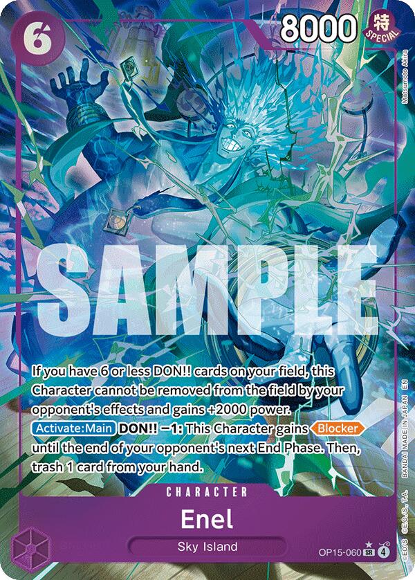 Enel (Alternate Art) [Adventure on Kami's Island] | Deep Dive Games St. Marys