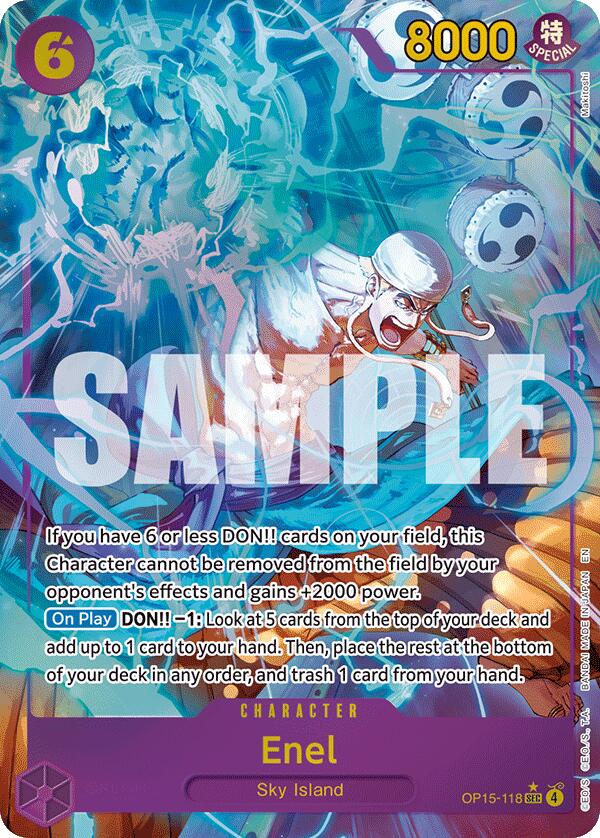 Enel (Alternate Art) [Adventure on Kami's Island] | Deep Dive Games St. Marys