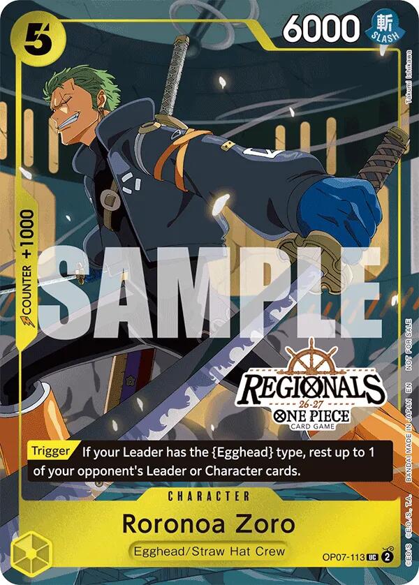 Roronoa Zoro (Regional Participation Pack 2026 Vol.1) [One Piece Promotion Cards] | Deep Dive Games St. Marys