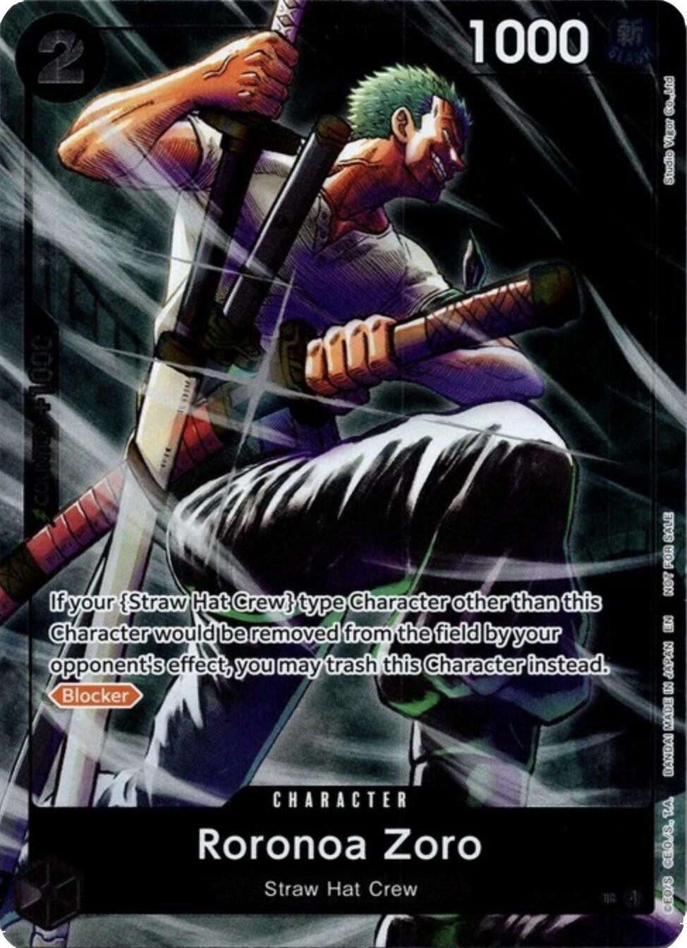 Roronoa Zoro (Dash Pack) [Adventure on Kami's Island] | Deep Dive Games St. Marys