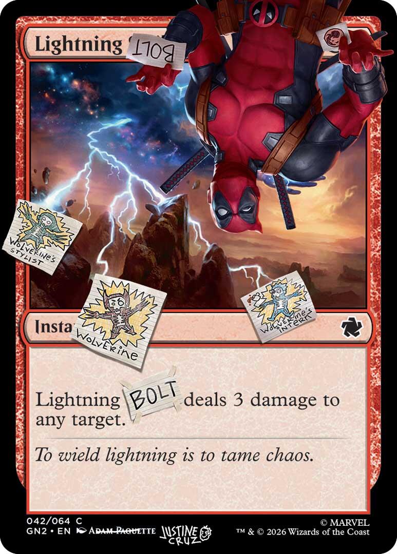 Lightning Bolt (042) [Secret Lair Drop Series] | Deep Dive Games St. Marys