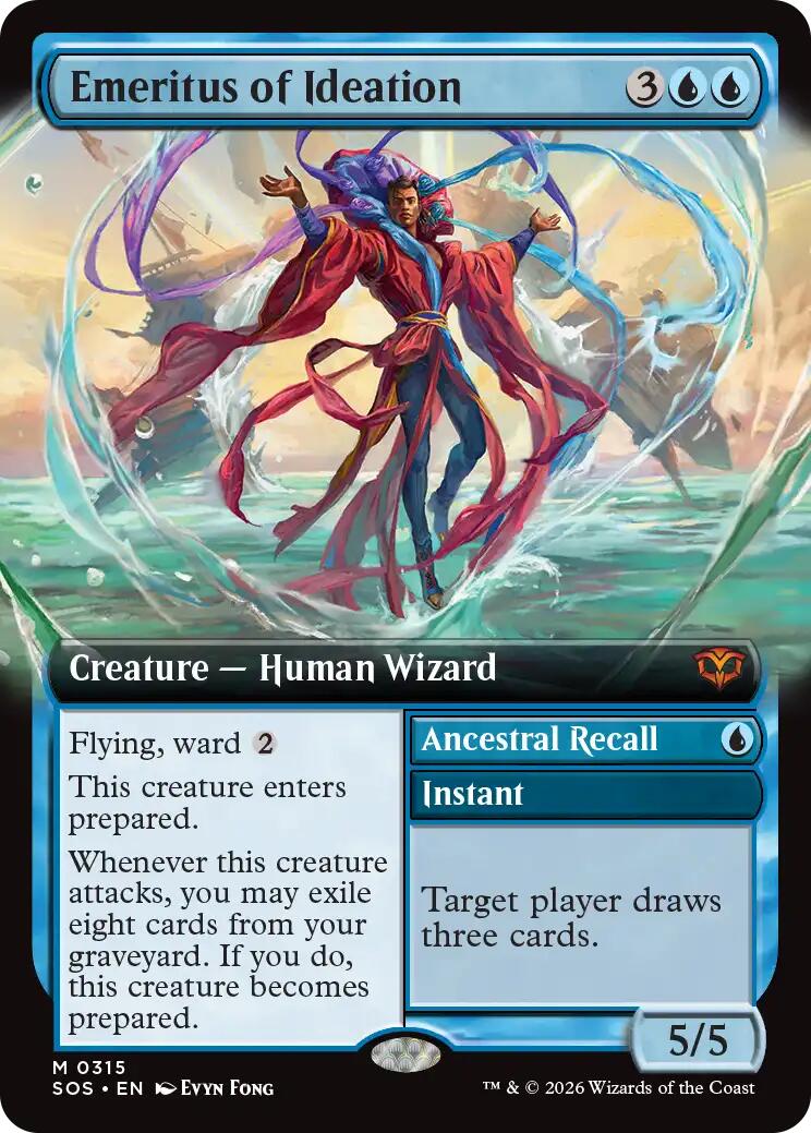 Emeritus of Ideation (Extended Art) [Secrets of Strixhaven] | Deep Dive Games St. Marys
