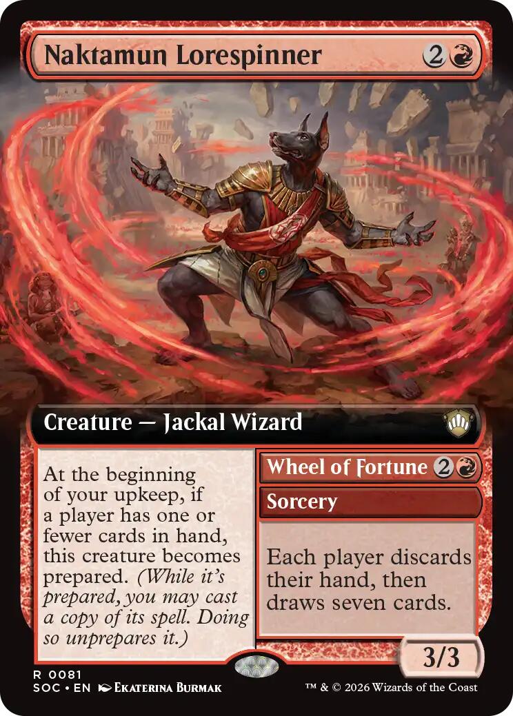 Naktamun Lorespinner (Extended Art) [Secrets of Strixhaven Commander] | Deep Dive Games St. Marys
