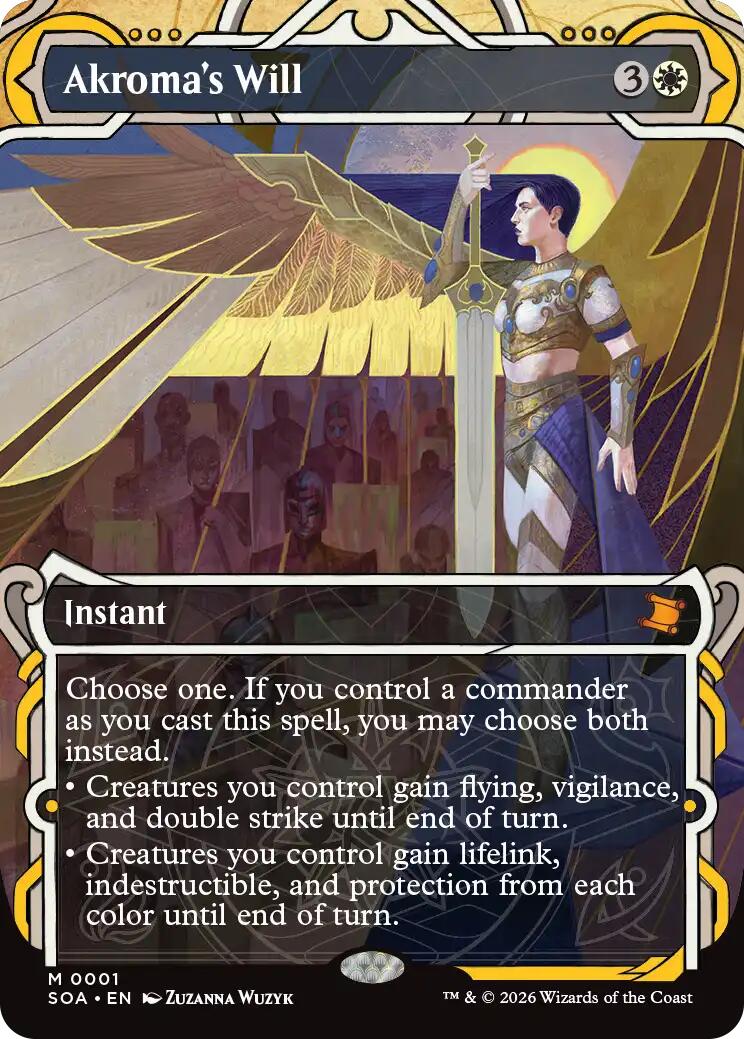 Akroma's Will [Secrets of Strixhaven: Mystical Archive] | Deep Dive Games St. Marys
