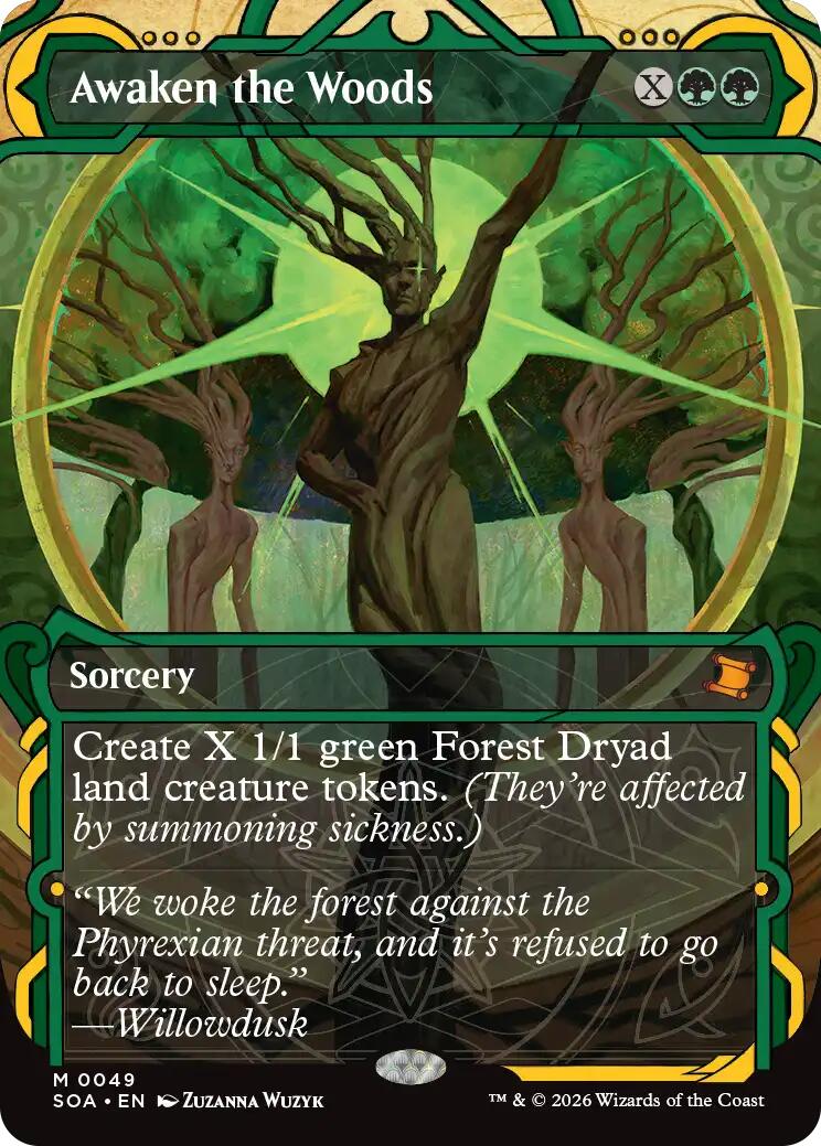 Awaken the Woods [Secrets of Strixhaven: Mystical Archive] | Deep Dive Games St. Marys