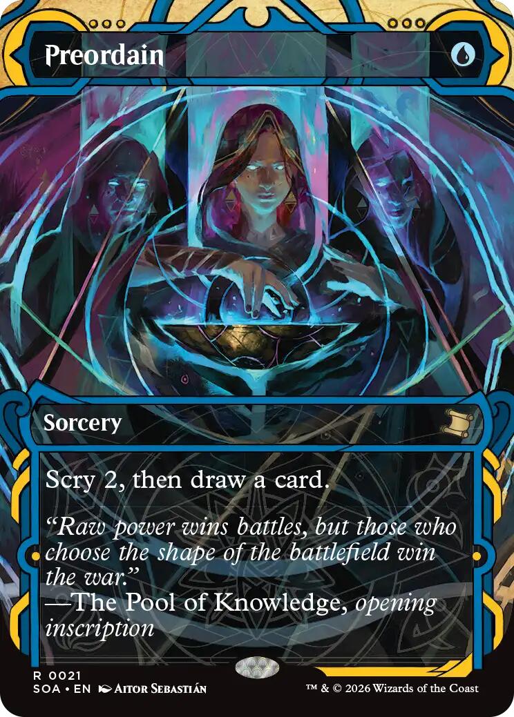 Preordain [Secrets of Strixhaven: Mystical Archive] | Deep Dive Games St. Marys