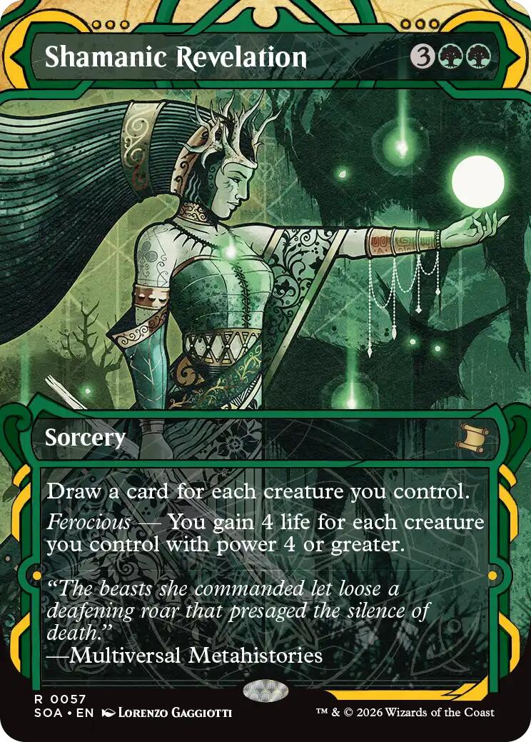 Shamanic Revelation [Secrets of Strixhaven: Mystical Archive] | Deep Dive Games St. Marys