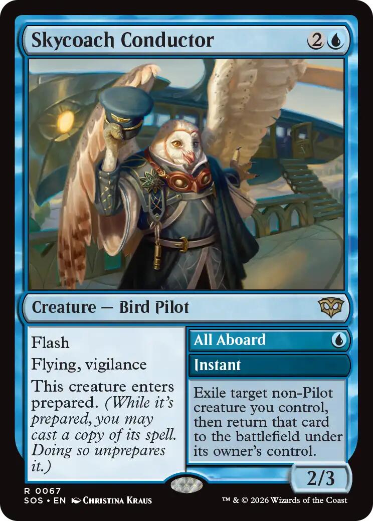 Skycoach Conductor [Secrets of Strixhaven] | Deep Dive Games St. Marys