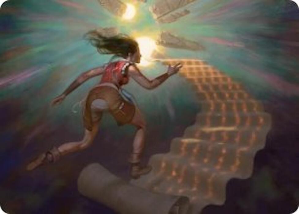 Pursue the Past Art Card [Secrets of Strixhaven Art Series] | Deep Dive Games St. Marys