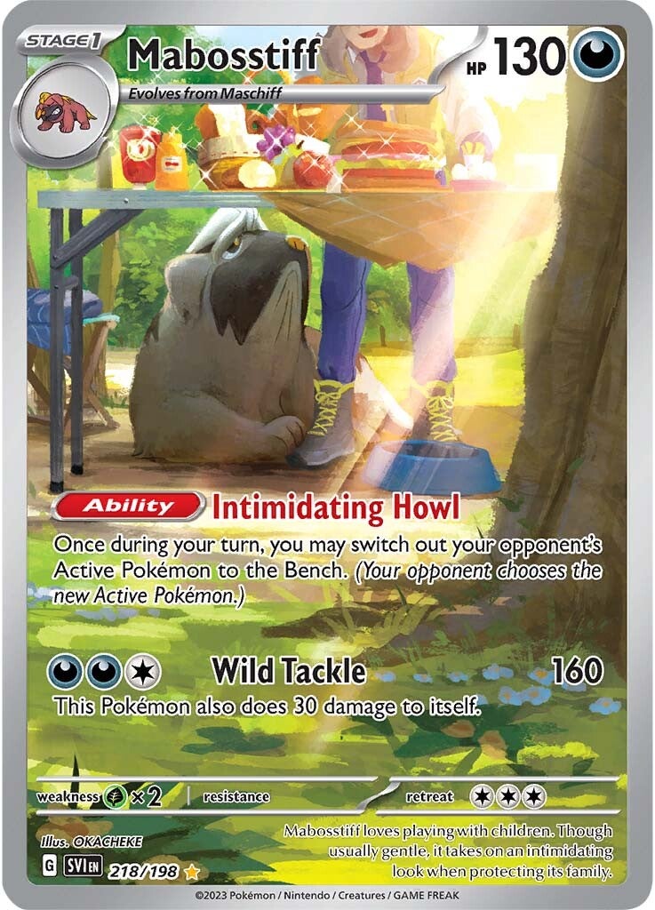 Mabosstiff (218/198) [Scarlet & Violet: Base Set] | Deep Dive Games St. Marys