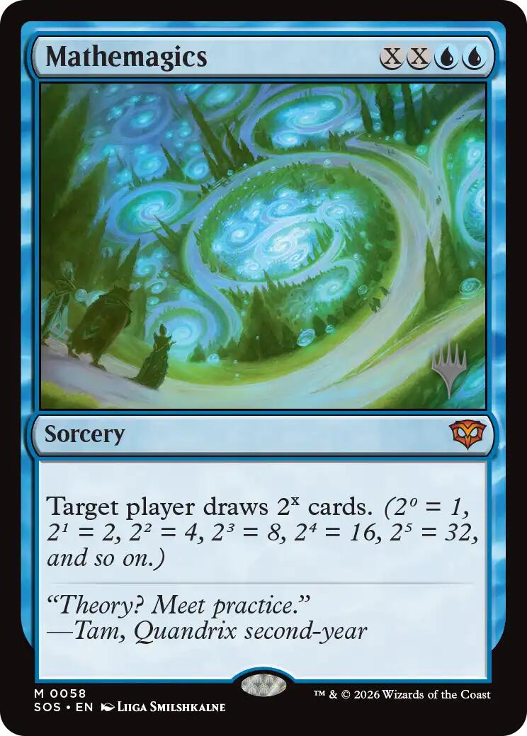 Mathemagics [Secrets of Strixhaven Promos] | Deep Dive Games St. Marys