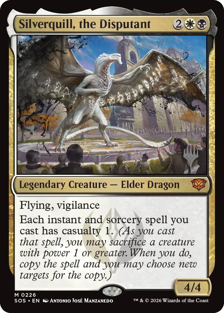 Silverquill, the Disputant [Secrets of Strixhaven Promos] | Deep Dive Games St. Marys