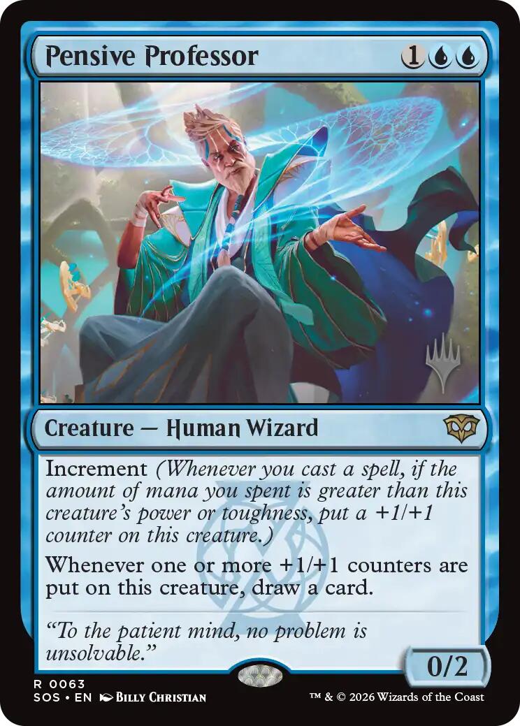 Pensive Professor [Secrets of Strixhaven Promos] | Deep Dive Games St. Marys