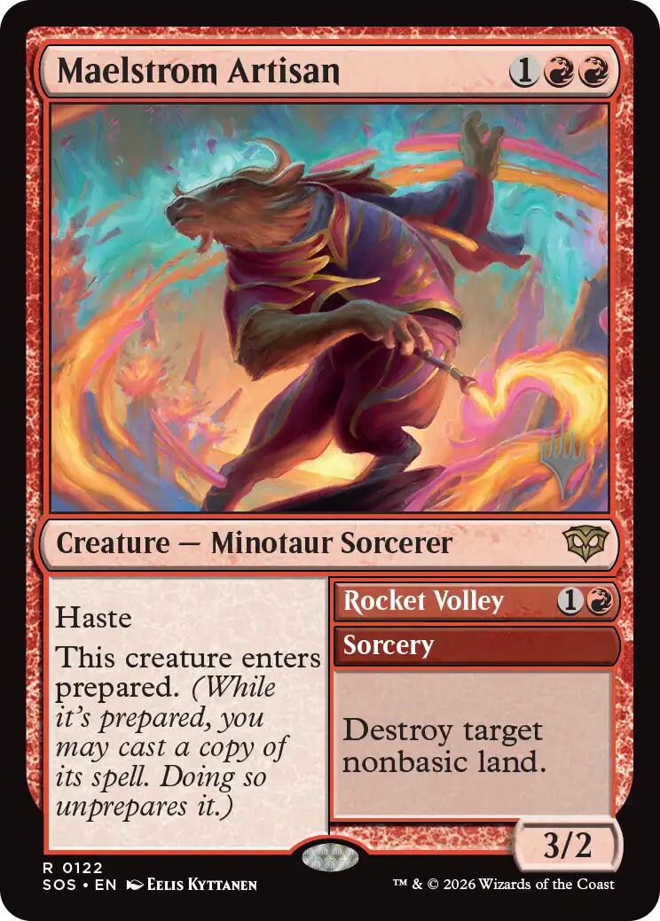 Maelstrom Artisan [Secrets of Strixhaven Promos] | Deep Dive Games St. Marys