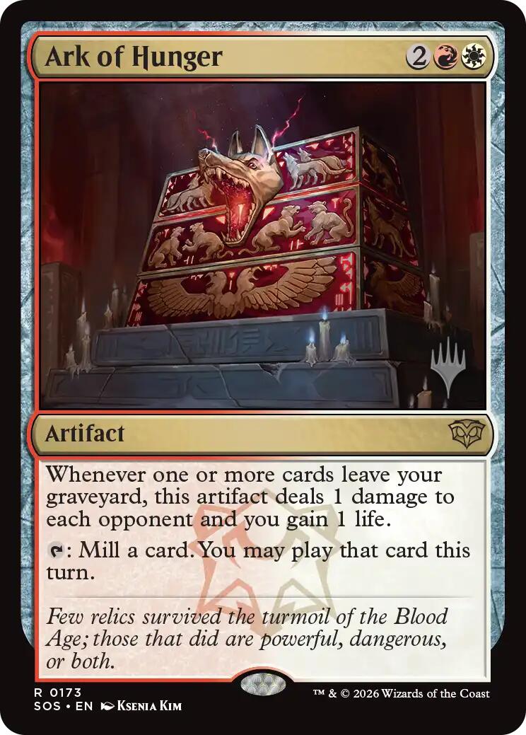 Ark of Hunger [Secrets of Strixhaven Promos] | Deep Dive Games St. Marys