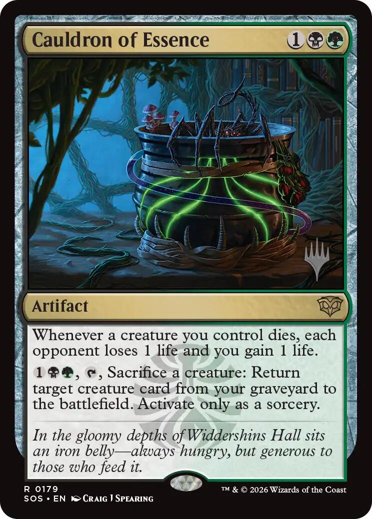 Cauldron of Essence [Secrets of Strixhaven Promos] | Deep Dive Games St. Marys