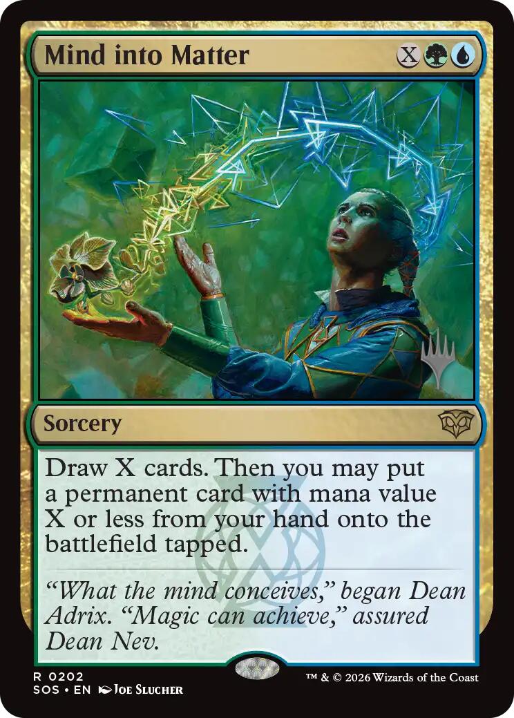 Mind into Matter [Secrets of Strixhaven Promos] | Deep Dive Games St. Marys