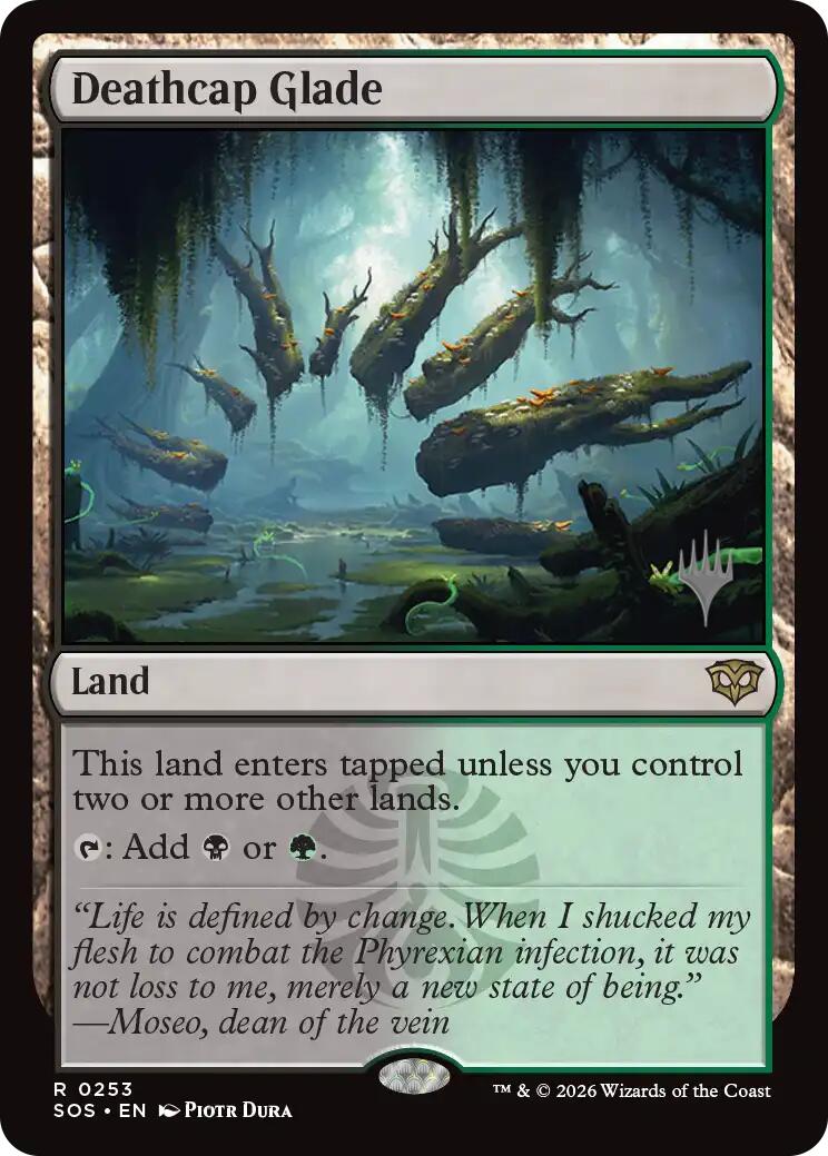 Deathcap Glade [Secrets of Strixhaven Promos] | Deep Dive Games St. Marys