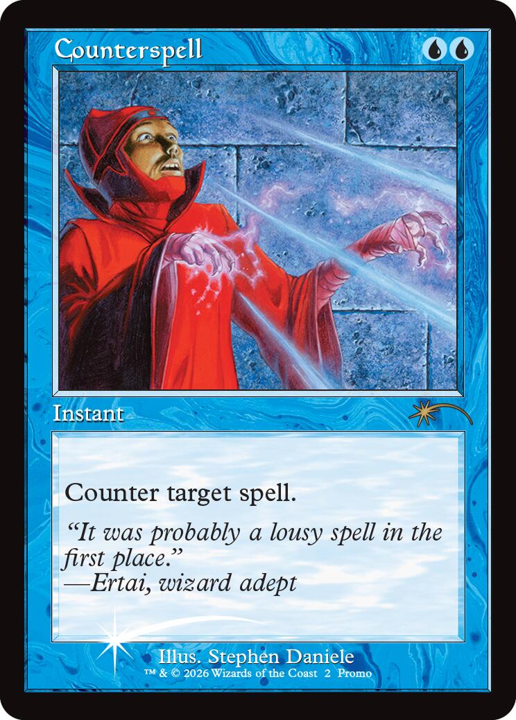 Counterspell (Retro Frame) [MagicFest 2025] | Deep Dive Games St. Marys