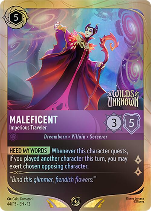 Maleficent - Imperious Traveler (44) [Promo Cards] | Deep Dive Games St. Marys