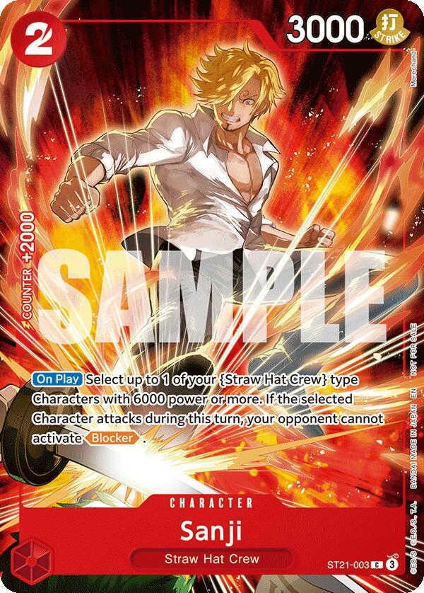 Sanji (Welcome Pack 2026 Vol.1) [One Piece Promotion Cards] | Deep Dive Games St. Marys