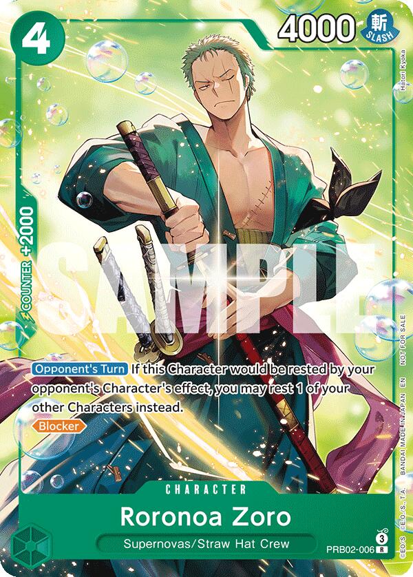 Roronoa Zoro (Welcome Pack 2026 Vol.1) [One Piece Promotion Cards] | Deep Dive Games St. Marys