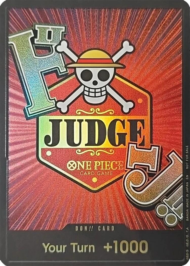 DON!! Card (Judge Promo) [One Piece Promotion Cards] | Deep Dive Games St. Marys