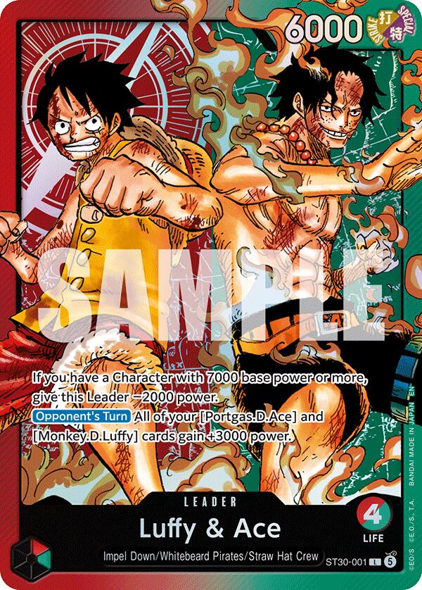Luffy & Ace [Starter Deck EX: Luffy & Ace] | Deep Dive Games St. Marys