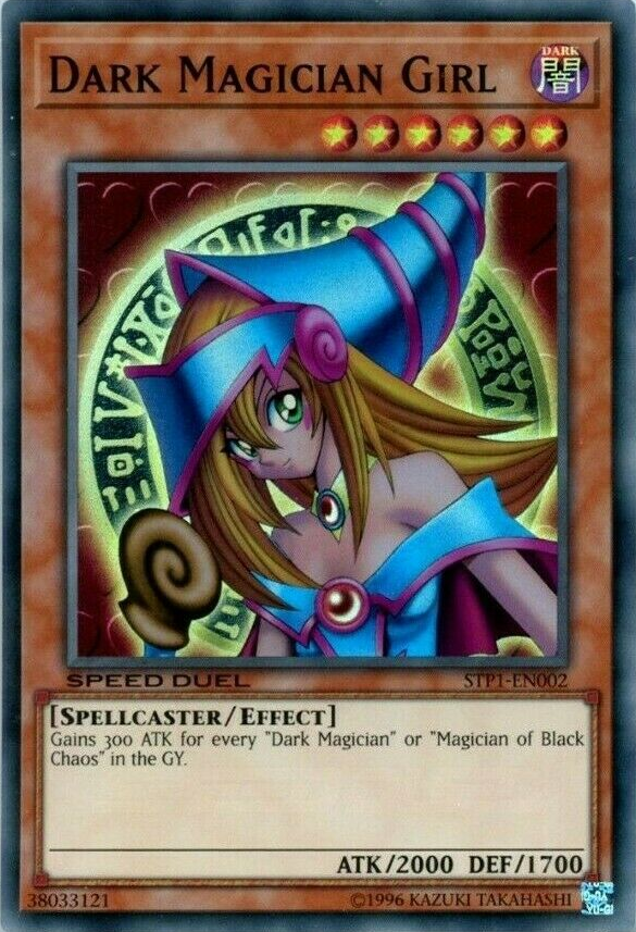 Dark Magician Girl [STP1-EN002] Super Rare | Deep Dive Games St. Marys