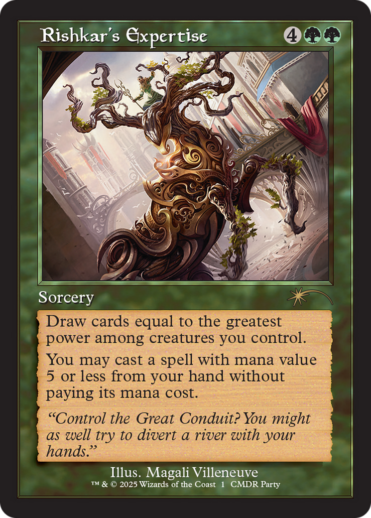 Rishkar's Expertise (Retro Frame) [Wizards Play Network 2025] | Deep Dive Games St. Marys