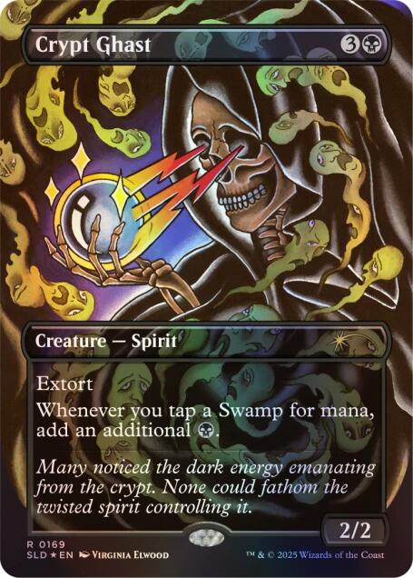 Crypt Ghast (Rainbow Foil) [Secret Lair Drop Series] | Deep Dive Games St. Marys