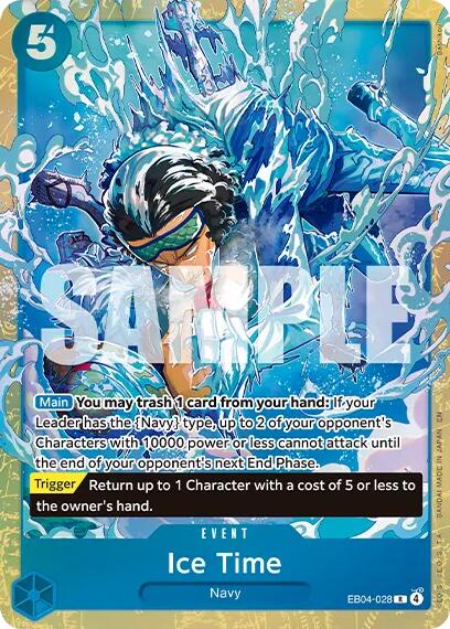 Ice Time (Premium Card Collection -Best Selection Vol. 6-) [One Piece Promotion Cards] | Deep Dive Games St. Marys