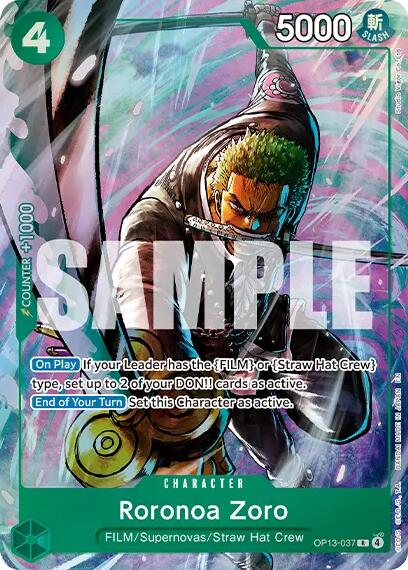 Roronoa Zoro (Premium Card Collection -Best Selection Vol. 6-) [One Piece Promotion Cards] | Deep Dive Games St. Marys