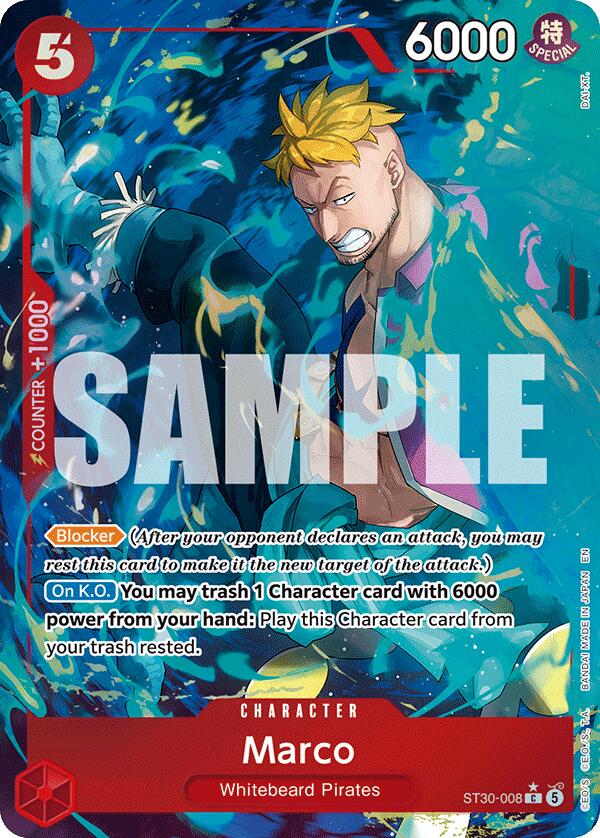 Marco (Full Art) [Starter Deck EX: Luffy & Ace] | Deep Dive Games St. Marys