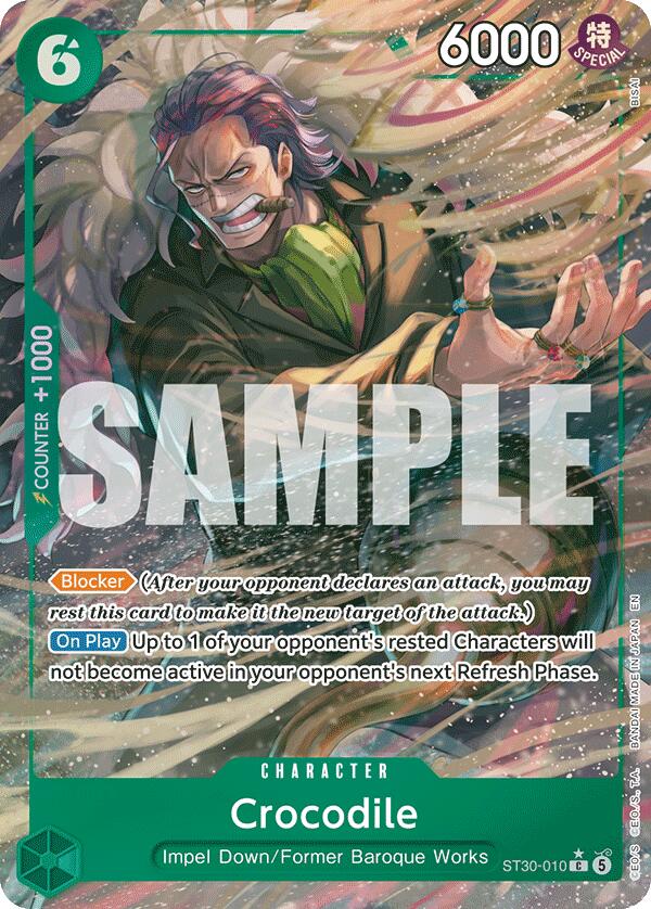 Crocodile (Full Art) [Starter Deck EX: Luffy & Ace] | Deep Dive Games St. Marys