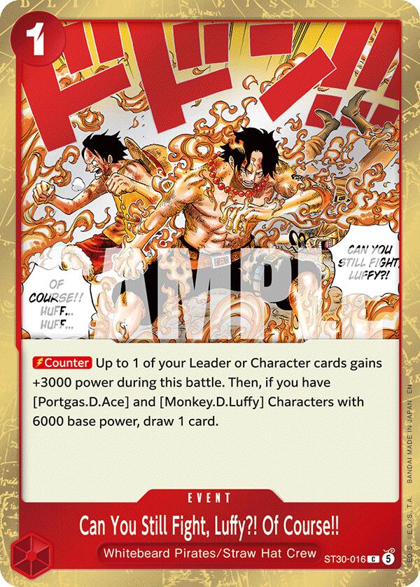 Can You Still Fight, Luffy?! Of Course!! [Starter Deck EX: Luffy & Ace] | Deep Dive Games St. Marys