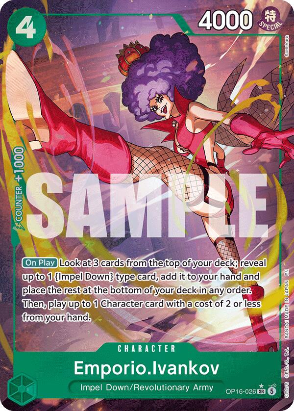 Emporio.Ivankov (Alternate Art) [The Time of Battle] | Deep Dive Games St. Marys