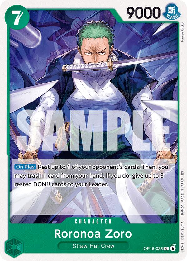 Roronoa Zoro [The Time of Battle] | Deep Dive Games St. Marys