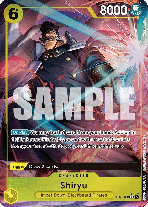 Shiryu (Full Art) [The Time of Battle] | Deep Dive Games St. Marys