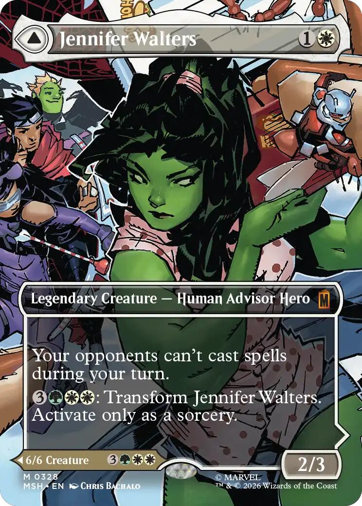 Jennifer Walters // The Sensational She-Hulk (Borderless) (0328) [Marvel Super Heroes] | Deep Dive Games St. Marys