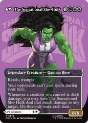 Jennifer Walters // The Sensational She-Hulk (Borderless) (0355) [Marvel Super Heroes] | Deep Dive Games St. Marys