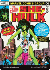 Jennifer Walters // The Sensational She-Hulk (Borderless) (0388) [Marvel Super Heroes] | Deep Dive Games St. Marys