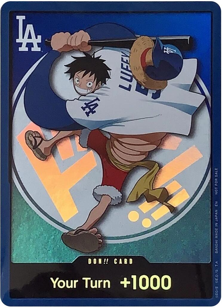 DON!! Card (LA Dodgers 2026 Promo) [One Piece Promotion Cards] | Deep Dive Games St. Marys