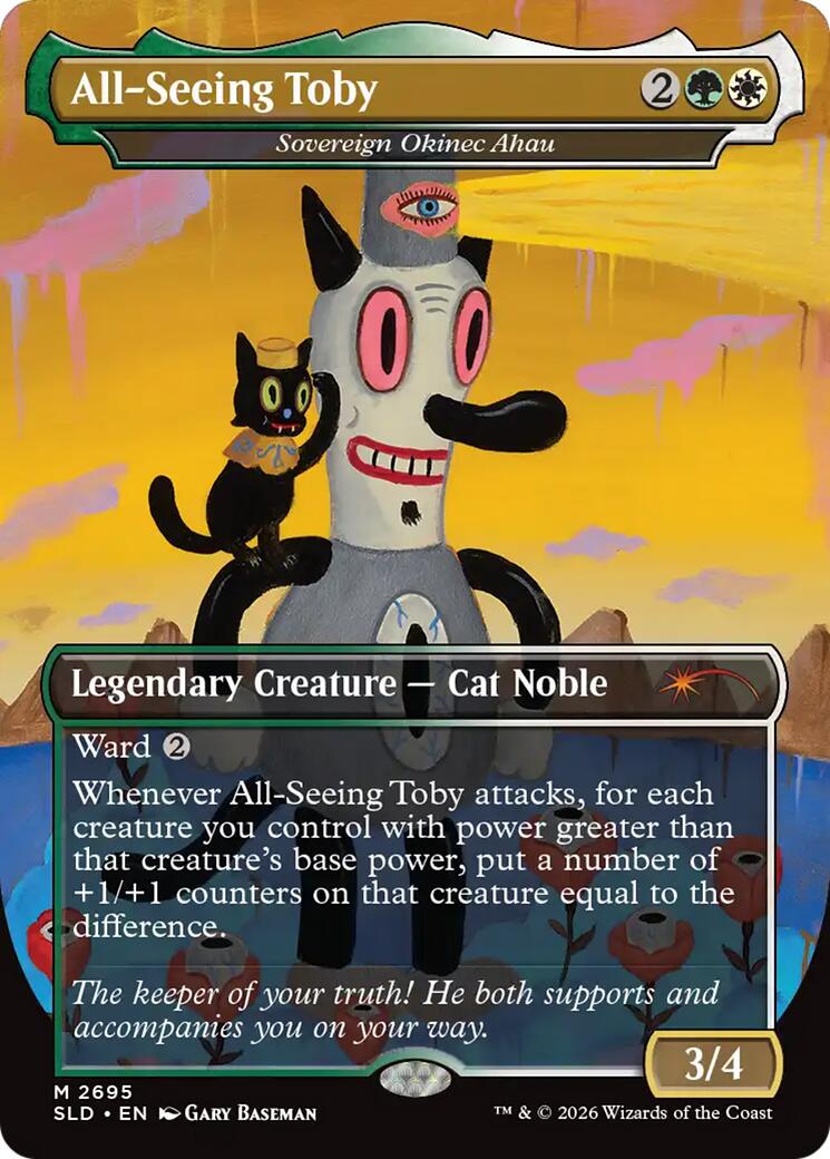 All-Seeing Toby - Sovereign Okinec Ahau [Secret Lair Drop Series] | Deep Dive Games St. Marys