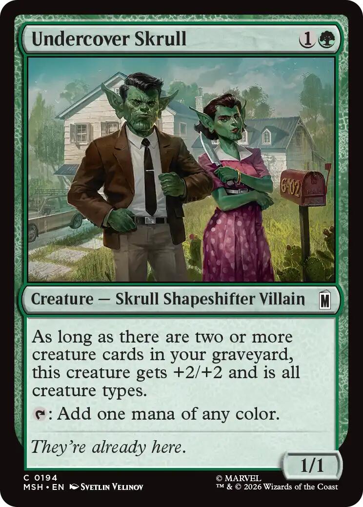 Undercover Skrull [Marvel Super Heroes] | Deep Dive Games St. Marys