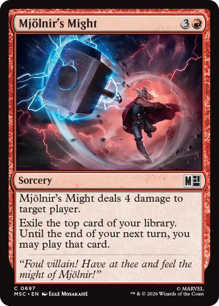 Mjollnir's Might [Marvel Super Heroes Commander] | Deep Dive Games St. Marys